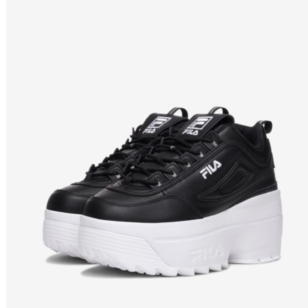 FILA  sneakers. WOMEN’S DISRUPTOR 2 WEDGE - black
